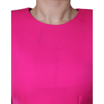 Dolce & Gabbana Pink Sleeveless Bodycon A-line Mini Dress DR281320-40