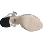 Dolce & Gabbana Silver Mirror Heels KEIRA Sandals Shoes LA11777-38.5