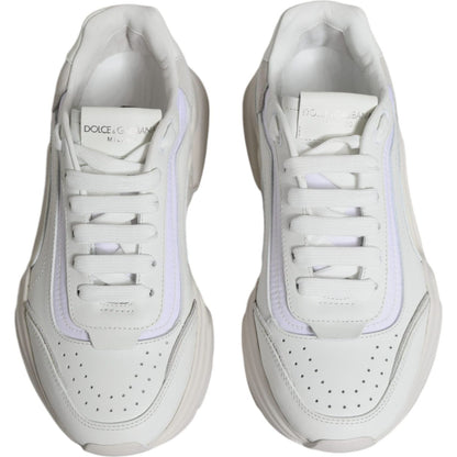 Dolce & Gabbana White Daymaster Low Top Sneakers Shoes