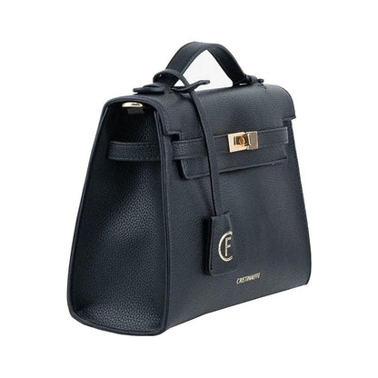 CRISTINAEFFE Black Artificial Leather Women Crossbody Bag