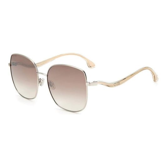 Jimmy Choo Gray Metal Sunglasses