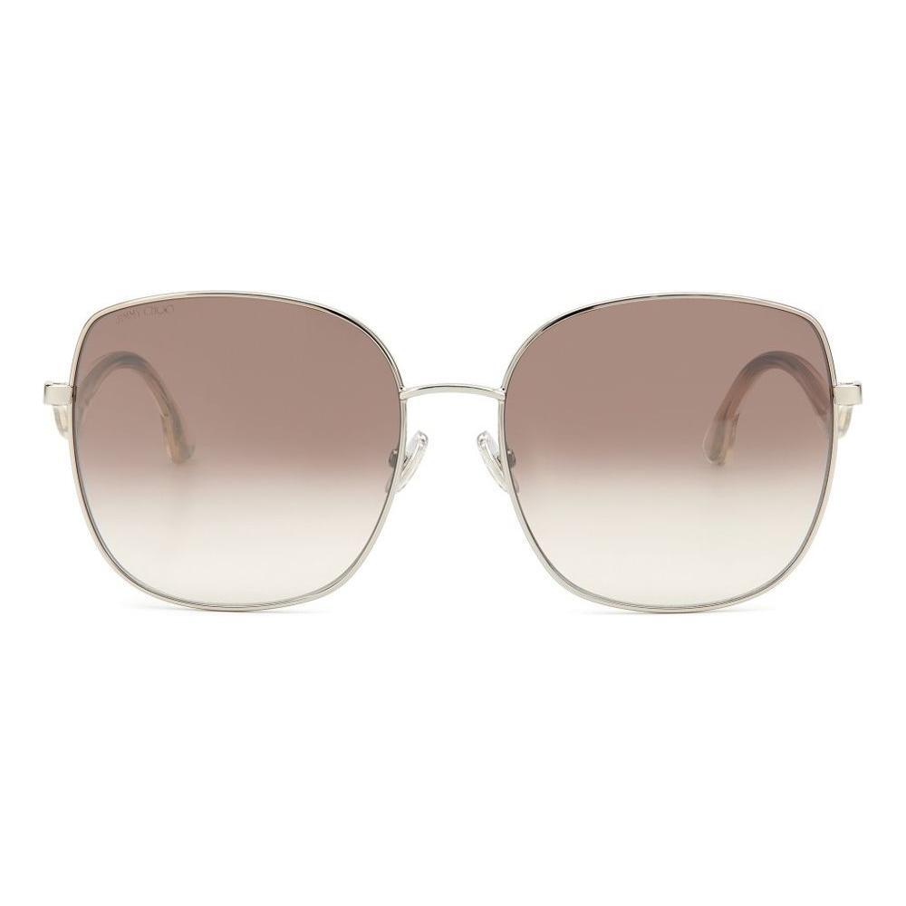 Jimmy Choo Gray Metal Sunglasses