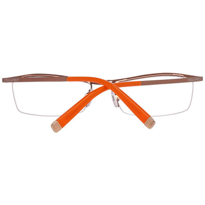 Dsquared² Rose Gold Metal Glasses (Frames)