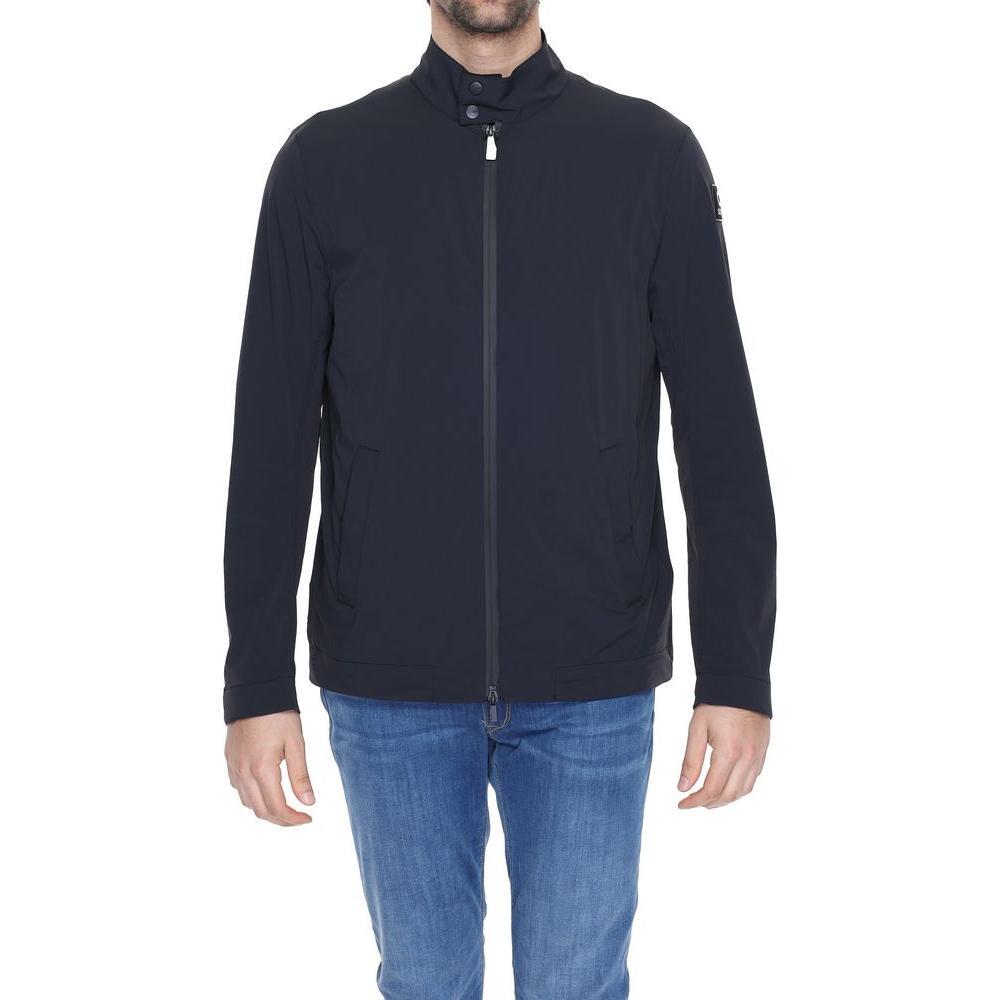 Suns Black Nylon Jackets & Coat SU-13573100009-IT54 | XXL