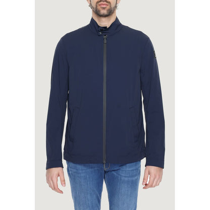 Suns Blue Nylon Jackets & Coat