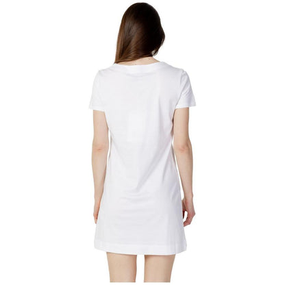 Love Moschino White Cotton Short