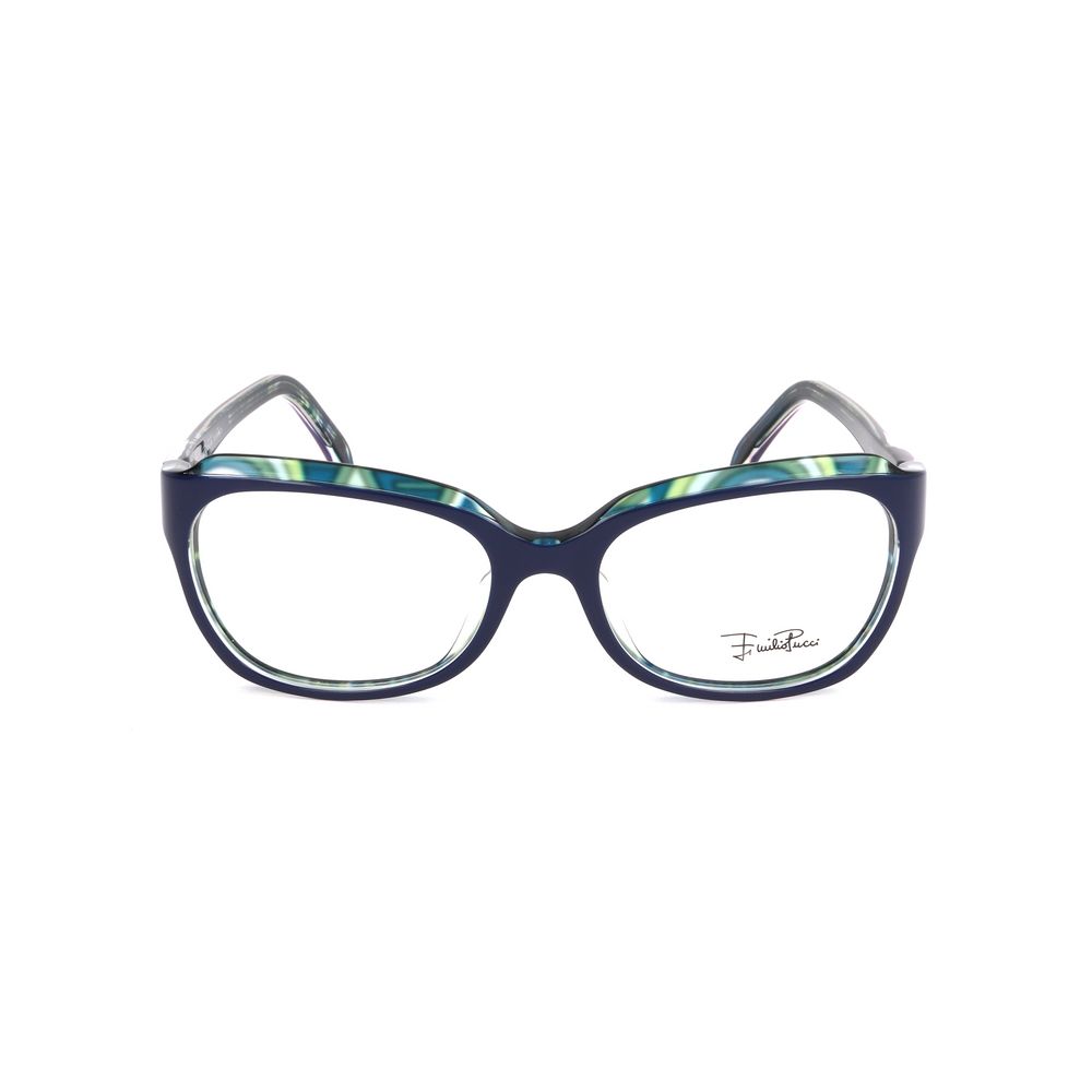 Emilio Pucci Blue Plastic Glasses (Frames)