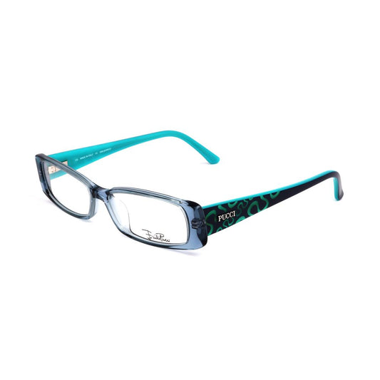 Emilio Pucci Blue Plastic Glasses (Frames)