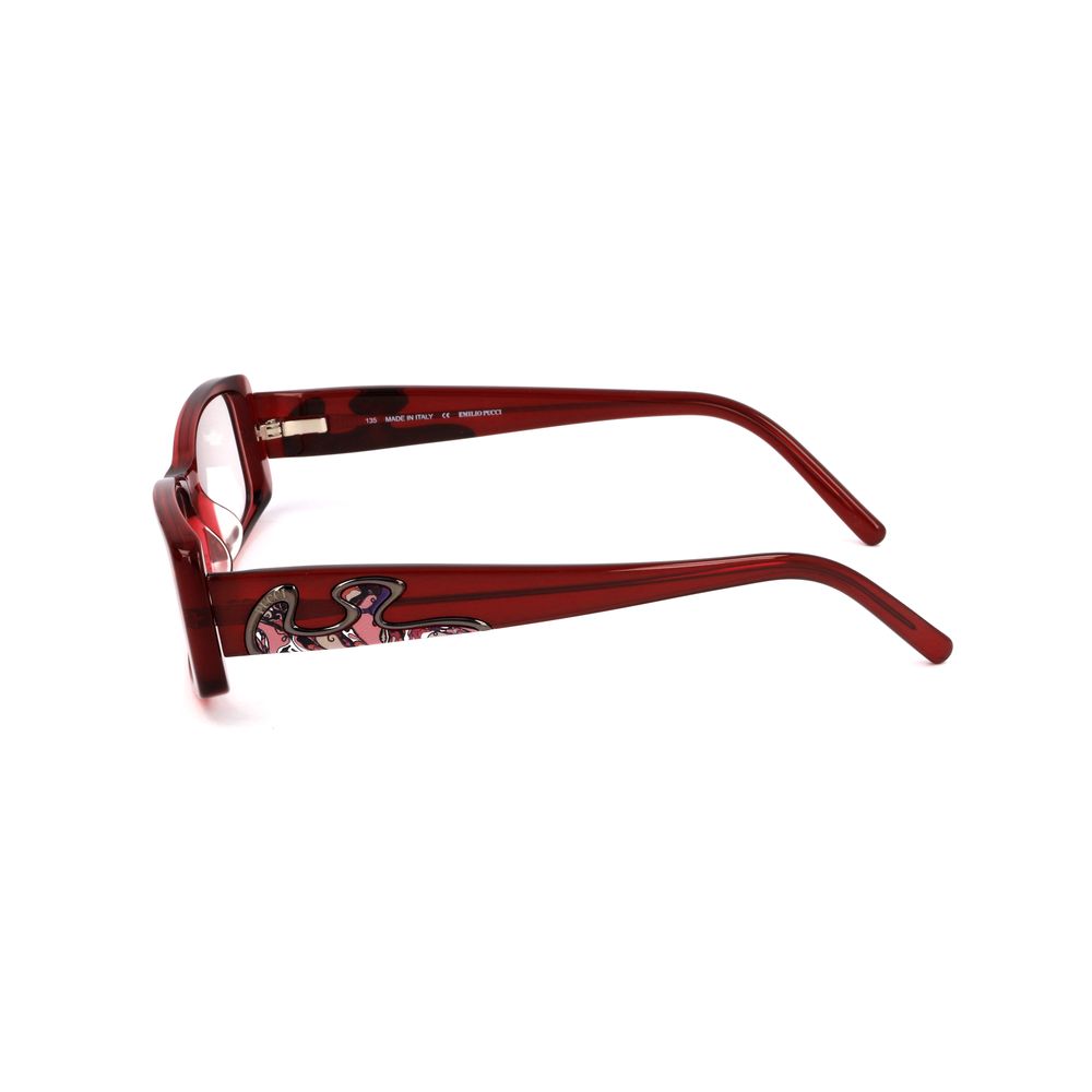 Emilio Pucci Red Plastic Glasses (Frames)