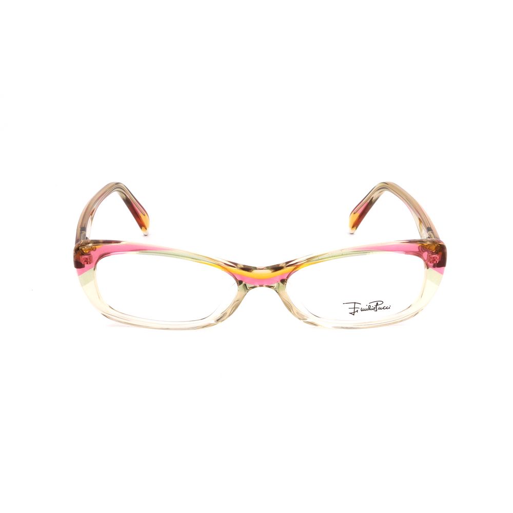 Emilio Pucci Multicolor Plastic Glasses (Frames)