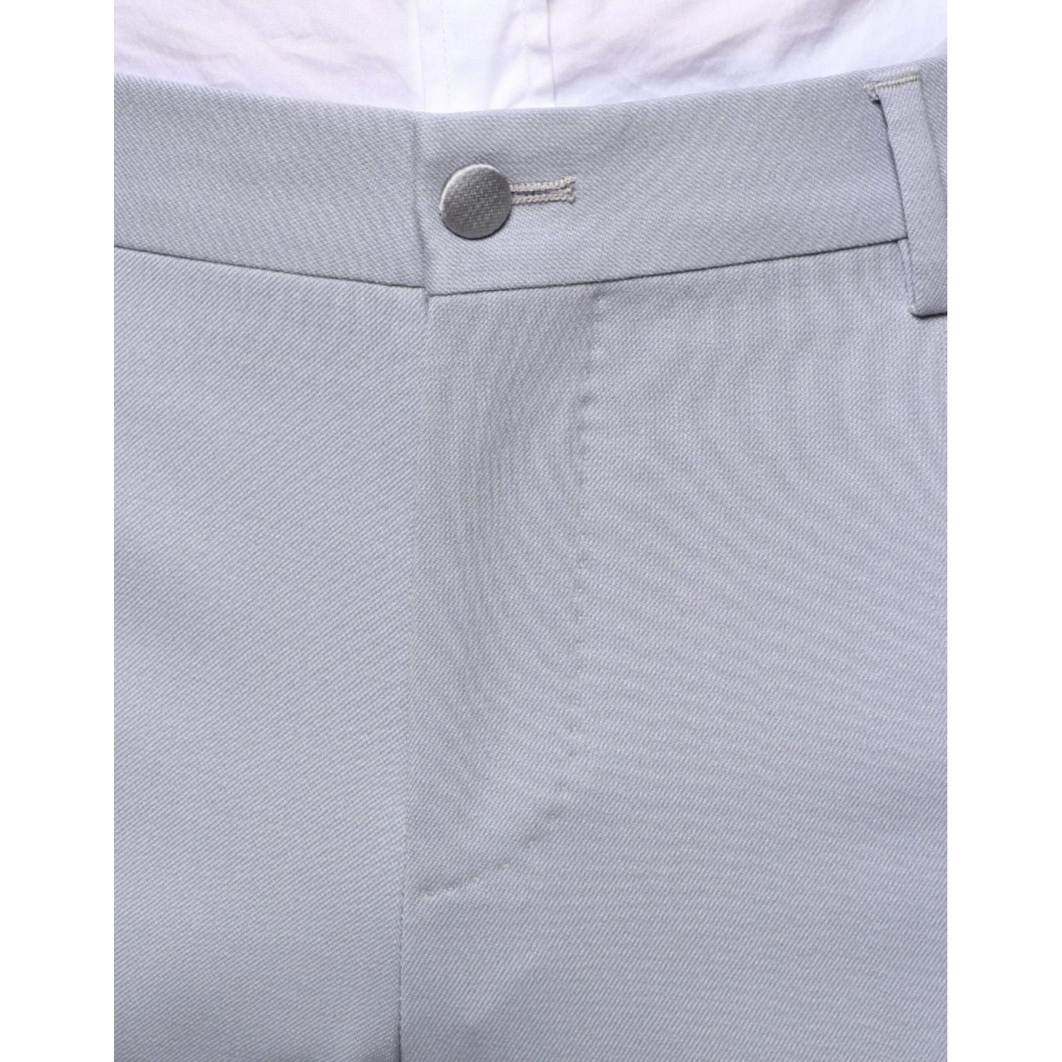 Dolce & Gabbana Light Gray Wool Formal Dress Pants