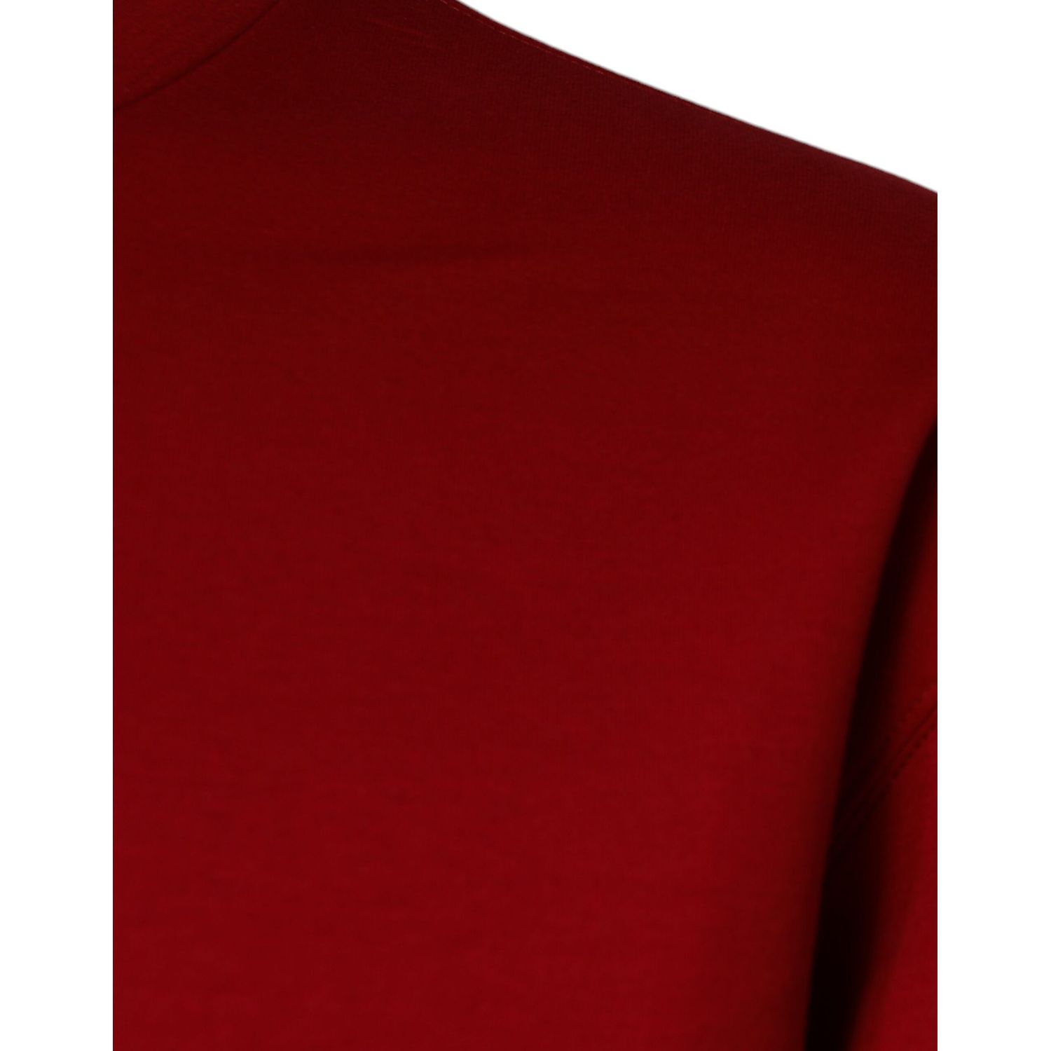 Dolce & Gabbana Maroon DG Logo Cotton Sweatshirt Sweater