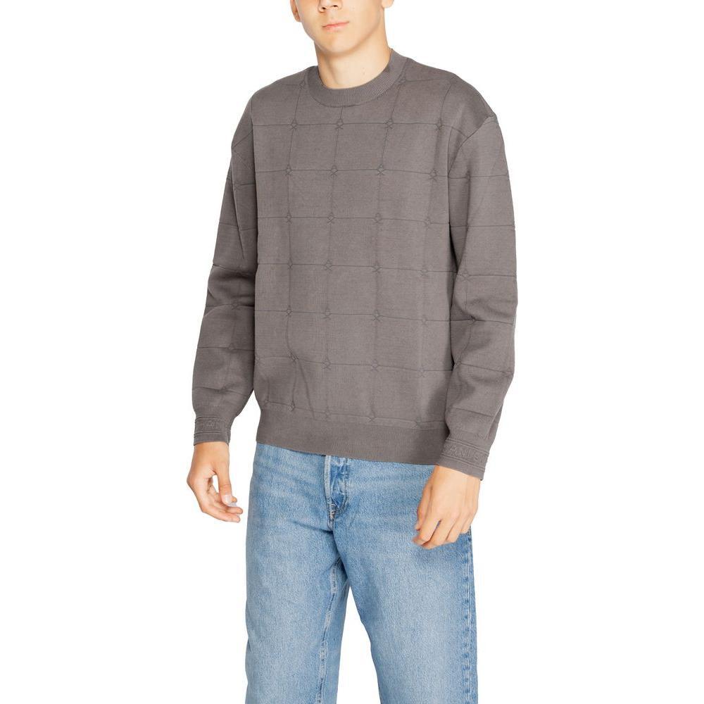 Armani Exchange Gray Cotton Sportswear AR-14712400136-IT42 | XS