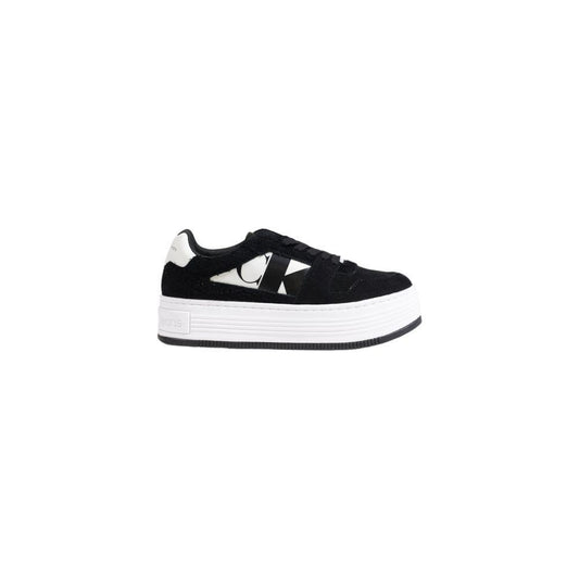 Calvin Klein Jeans Black Leather Sneaker CA-14579300009-EU38/US8