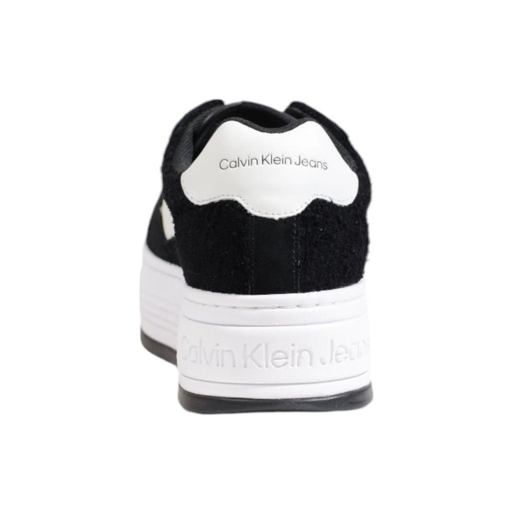 Calvin Klein Jeans Black Leather Sneaker CA-14579300009-EU38/US8