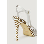 Guess White Leather High Heel GU-10133700008-EU40/US10