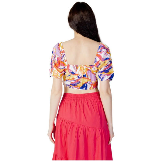 Only Yellow Viscose Top ON-10266500135-IT42|M
