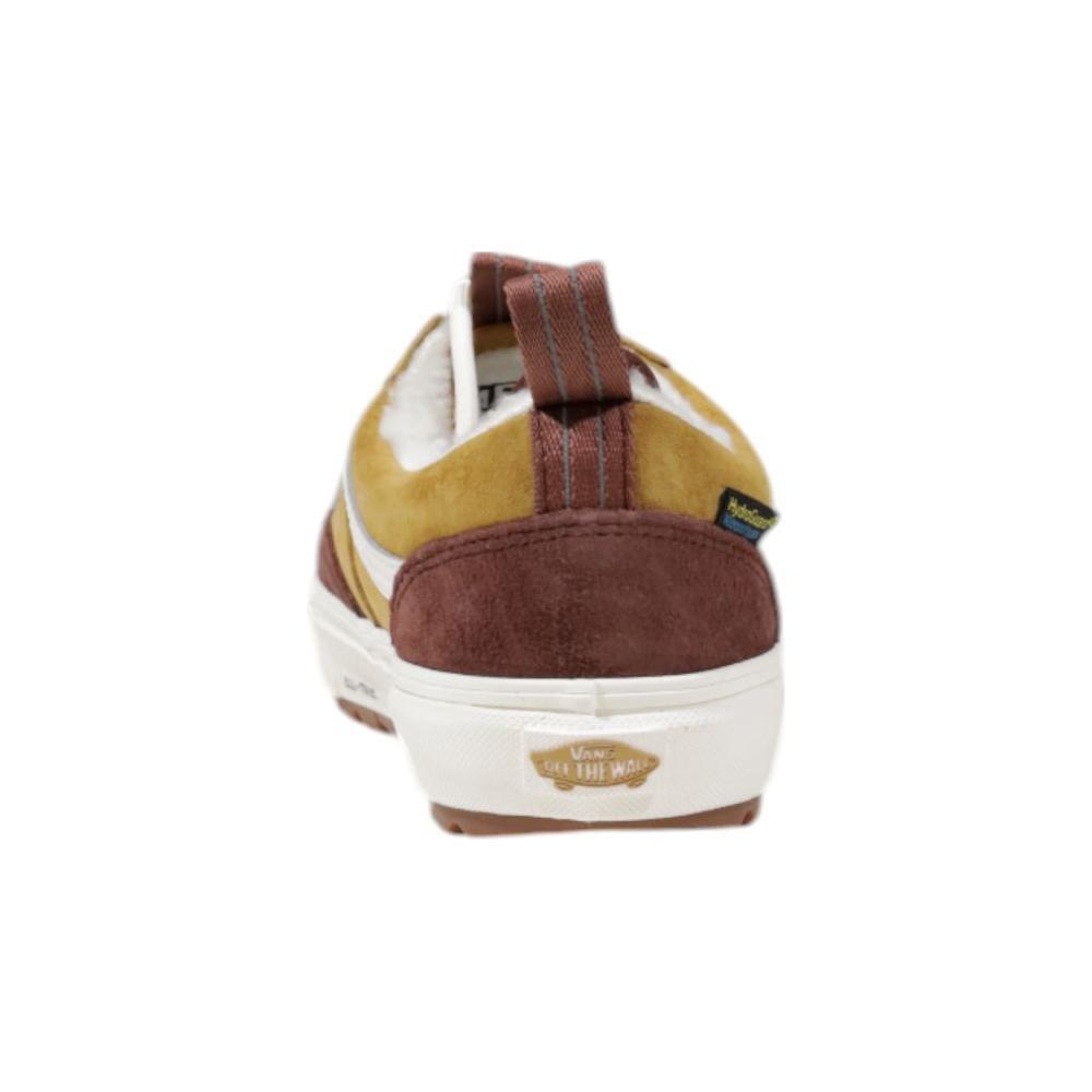 Vans Beige Leather Athletic Sneakers