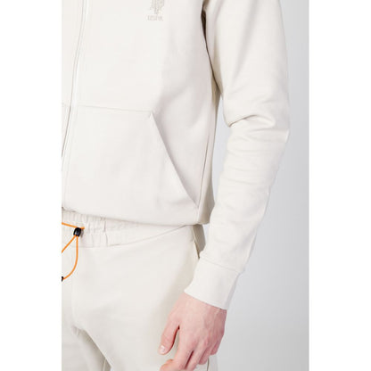 U.S. POLO ASSN. Beige Cotton Hoody