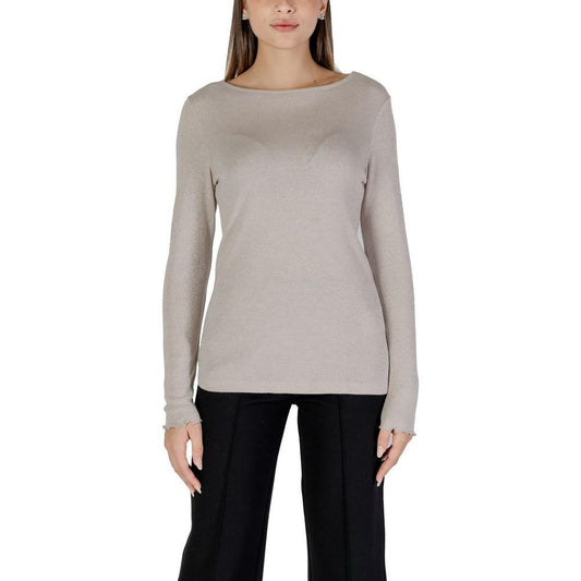 Street One Beige Viscose Long Sleeve ST-15712302507-IT36|XXS