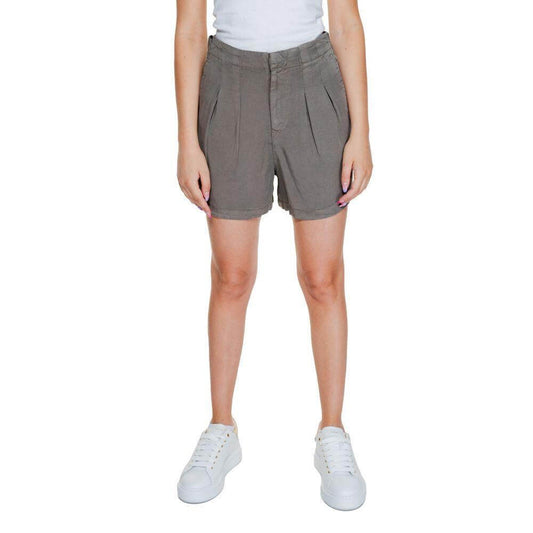 Vero Moda Gray Lyocell Short VE-14542402205-XL