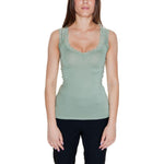 Vero Moda Green Viscose Tank Top VE-14542700148-IT44|L