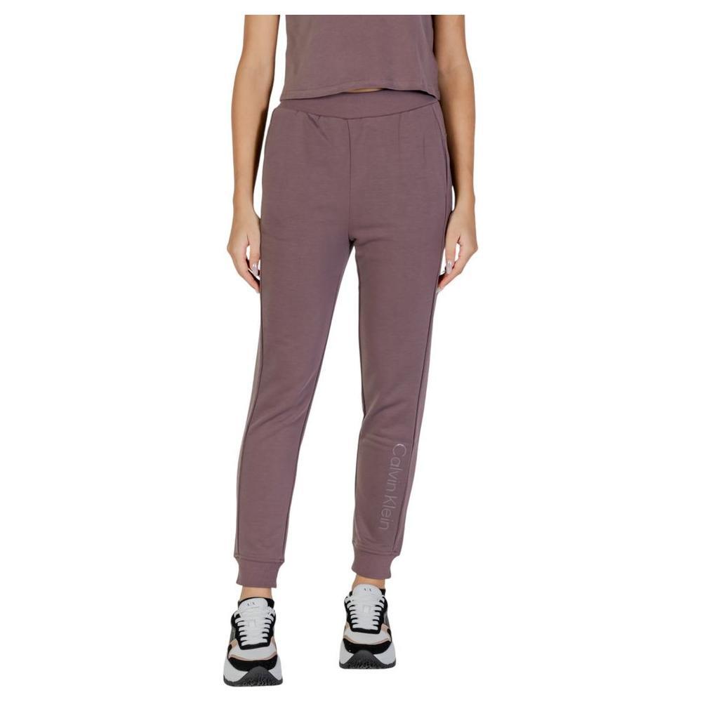 Calvin Klein Sport Purple Recycled Polyester Joggers Workout Pant CA-14584800151-IT40|S