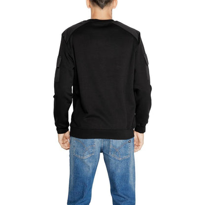 Antony Morato Black Cotton Sweatshirt