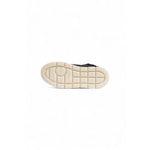 Crime London Black Leather Sneaker