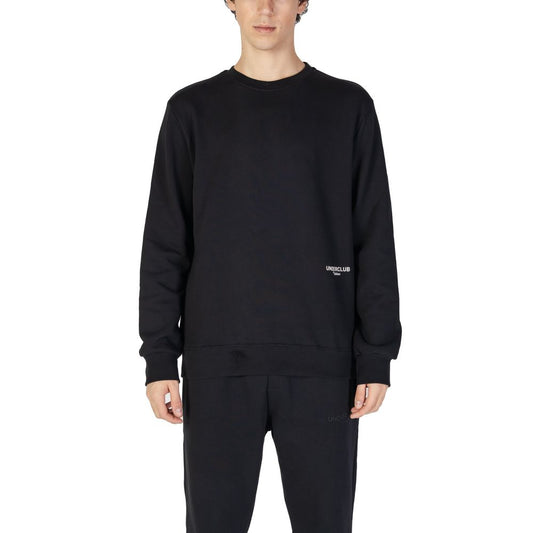 Underclub Black Cotton Sweatshirt