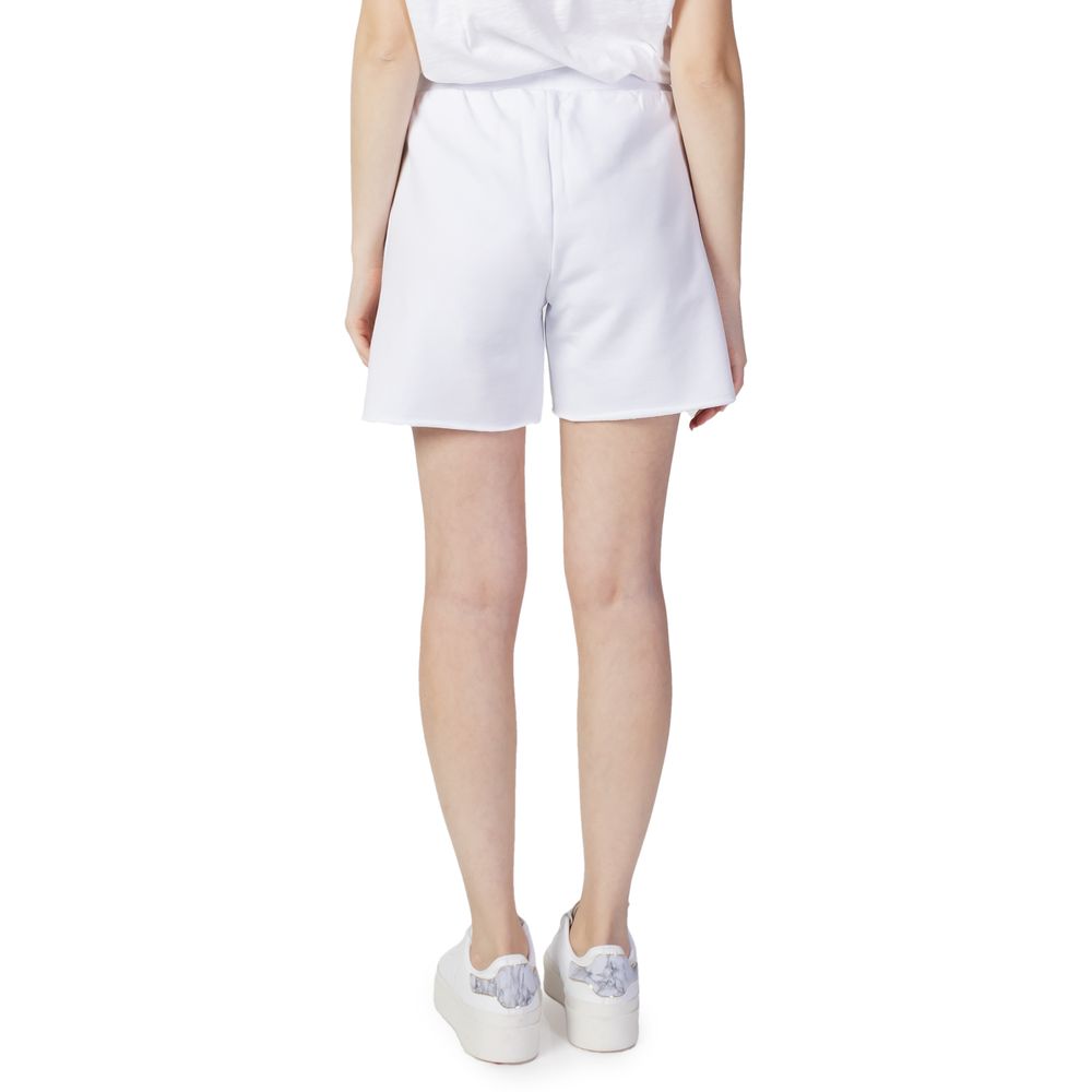 Blauer White Cotton Joggers (Workout Pants)