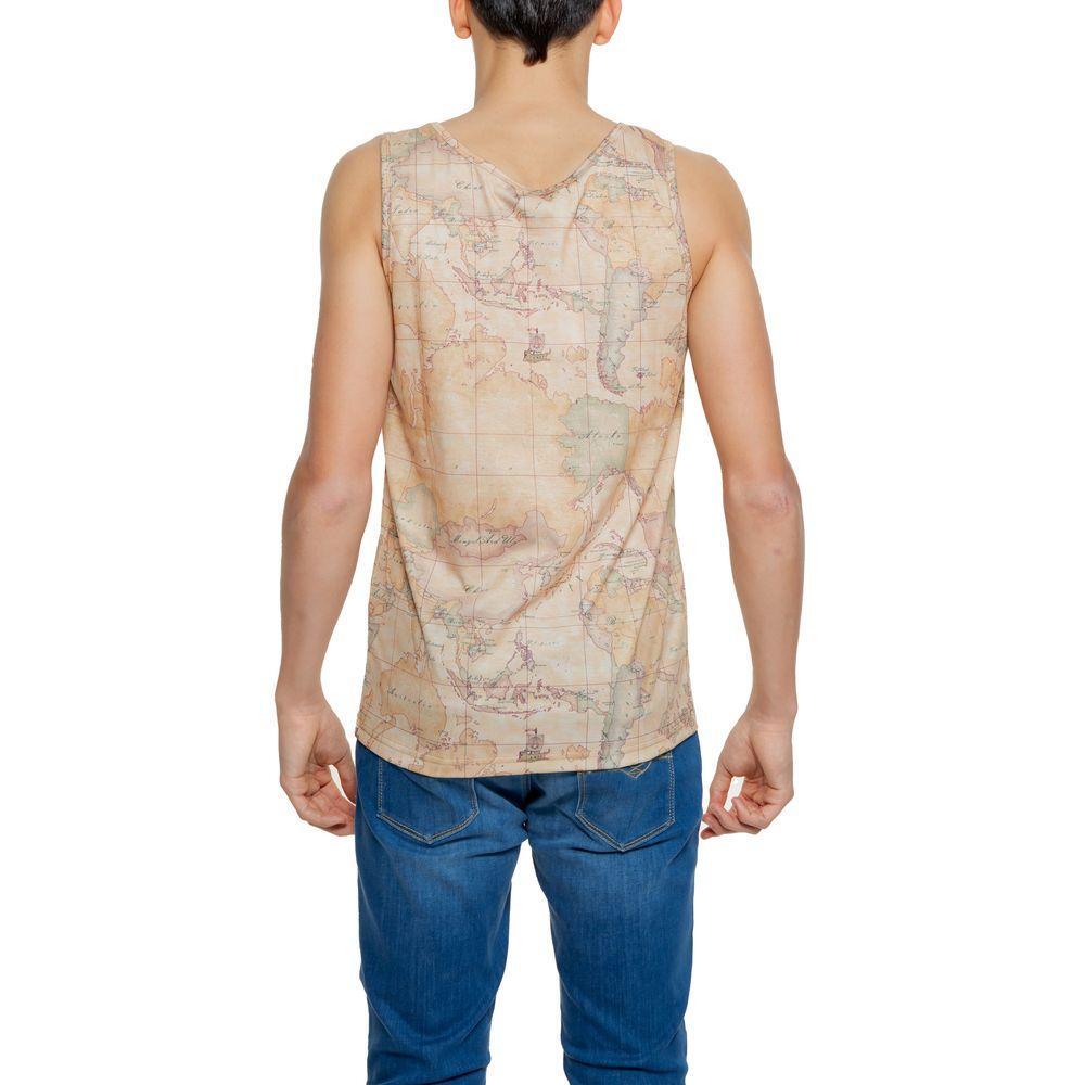 Alviero Martini Prima Classe Beige Polyester Tank Top AL-13464400127-IT54 | XXL