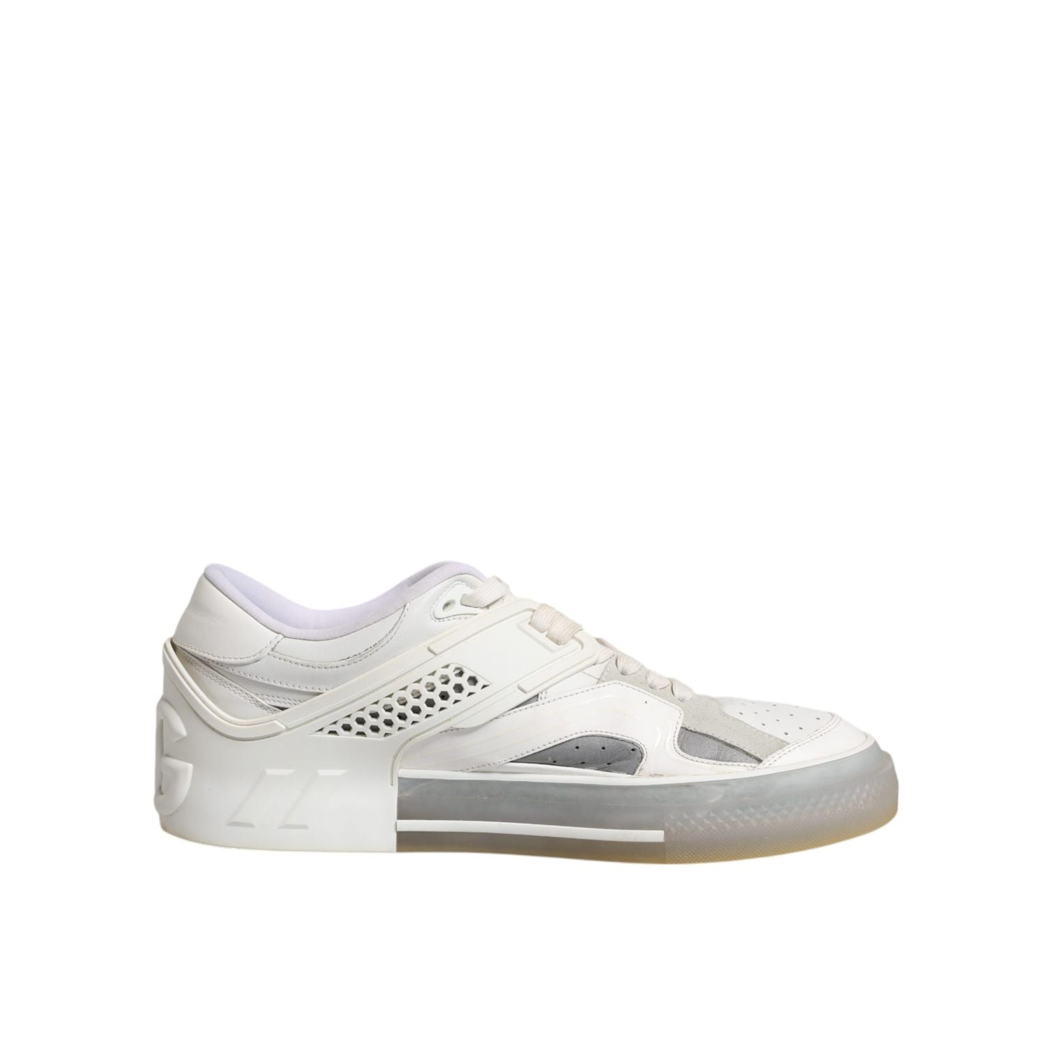 Dolce & Gabbana White DG Logo CUSTOM 2.Zero Sneakers Shoes