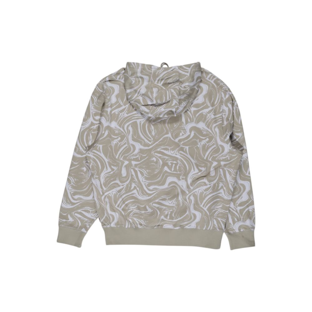 Hugo Boss Beige Cotton Hoodie