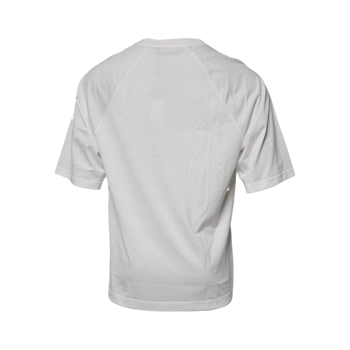 Dolce & Gabbana White DG Sport Crew Neck Short Sleeve T-shirt