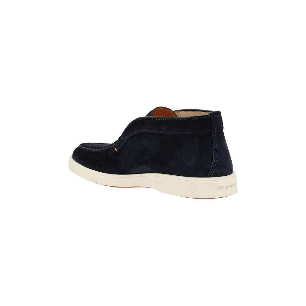 Santoni Suede Loafers SA-MGDT17823TICBGEXU60U60-EU 38 | US 5