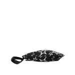 Dolce & Gabbana Black White Stars Pattern Clutch Pouch Bag