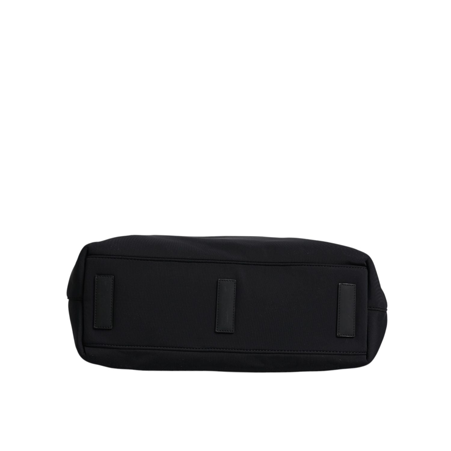 Front view with bag zipped and handles upright.