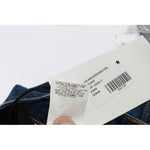 Cavalli Blue Cotton Stretch Low Waist Jeans SIG18218-1