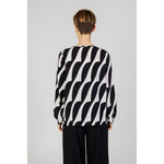 Street One Black Viscose Blouse ST-13475300009-IT36|XXS