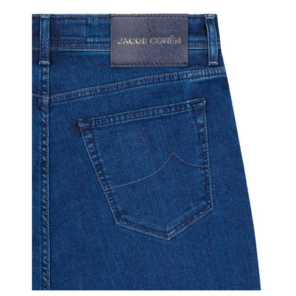 Jacob Cohen Blue Cotton Jeans Denim