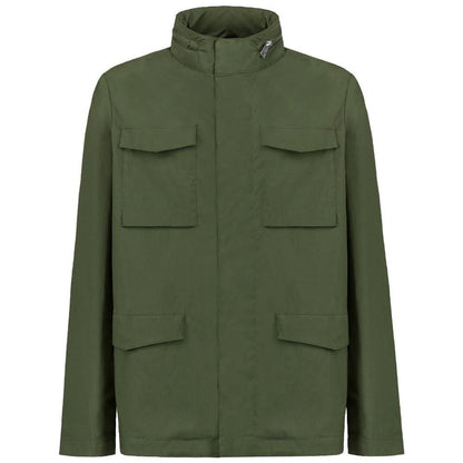 People Of Shibuya Green Cotton Men's Jacket