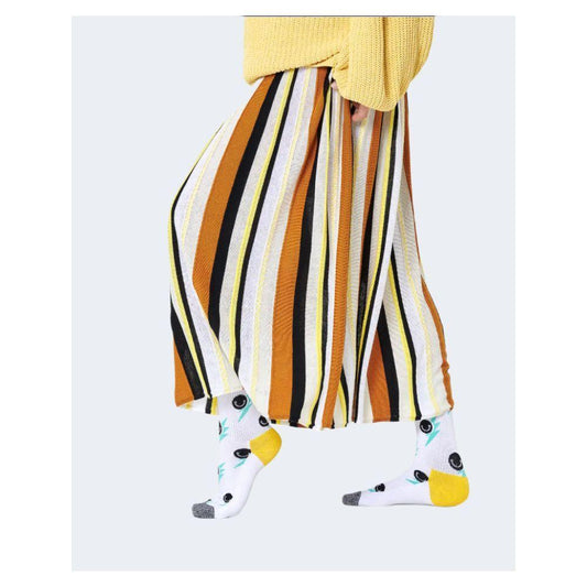 Happy Socks White Cotton Sock HA-8995300008-36-40