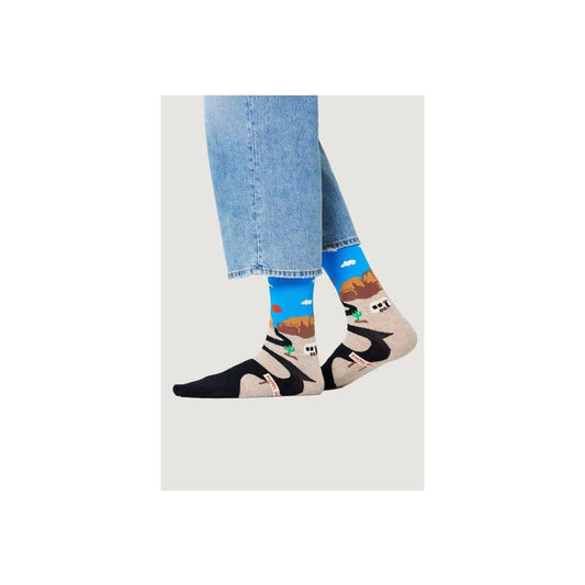 Happy Socks Blue Cotton Sock HA-11396200132-36-40