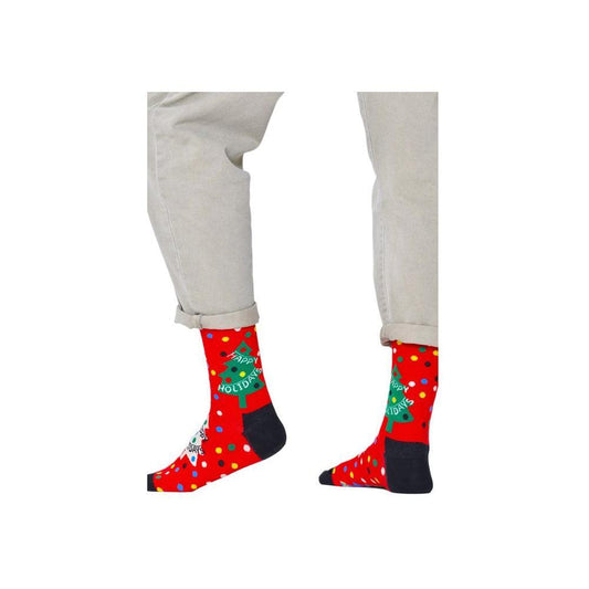Happy Socks Red Cotton Sock HA-13141700146-36-40