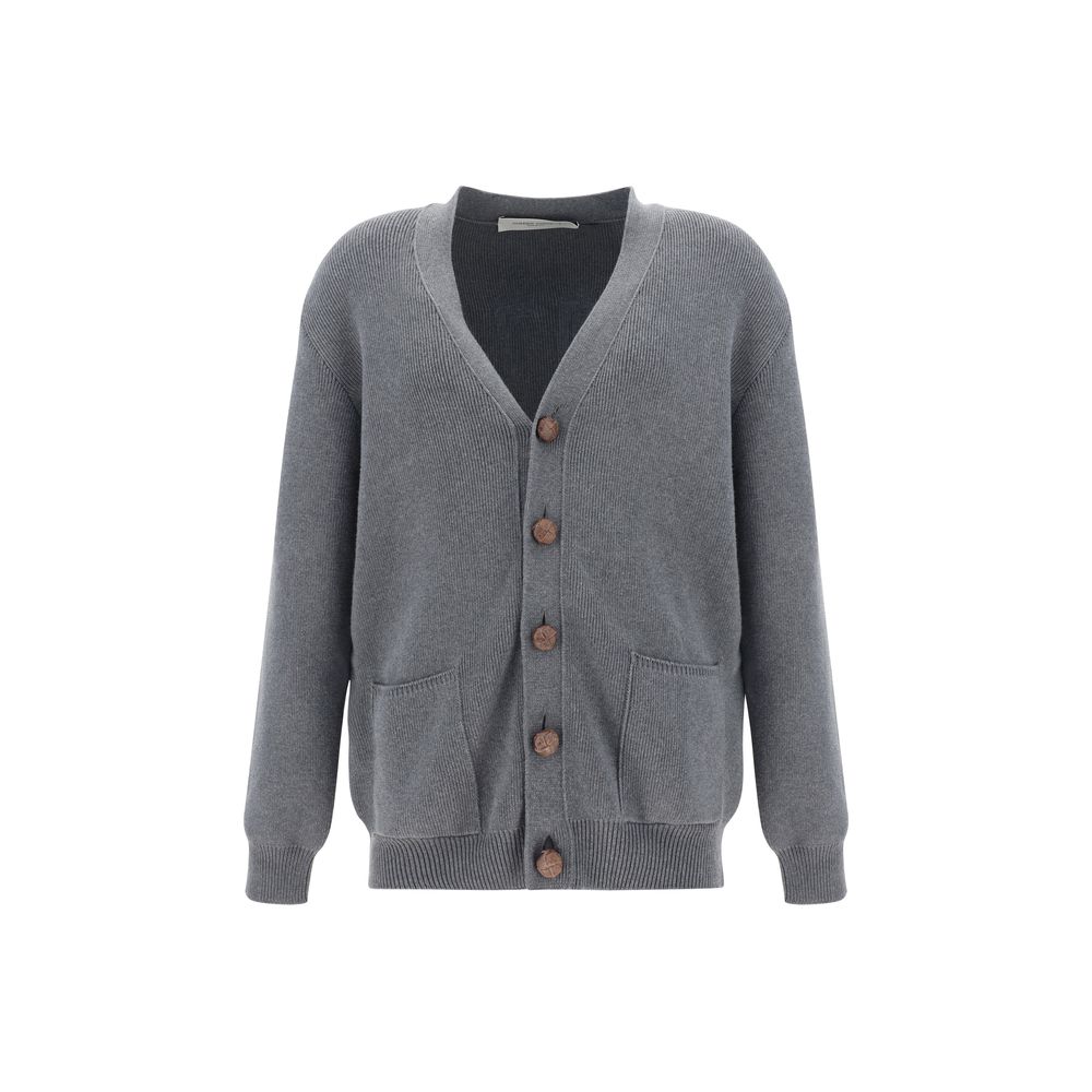 Golden Goose Gray Cotton Cardigan