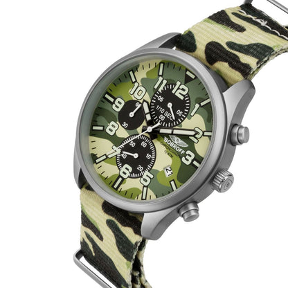 Bobroff Army Nylon Sport Watch 1728,67434610848,Accessories,Army,Bobroff,Men,New with tags,Sport Watches - Watches - Accessories,Watches - Accessories