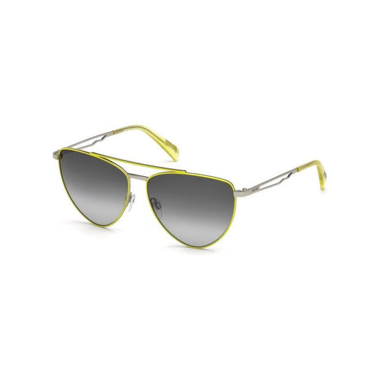 Just Cavalli Yellow Metal Sunglasses JCJC839S41BAC