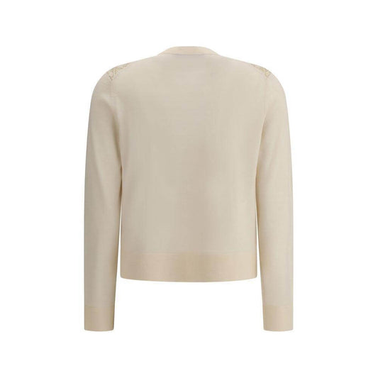 Tory Burch Silk and wool Cardigan with logos TO-169569960-M