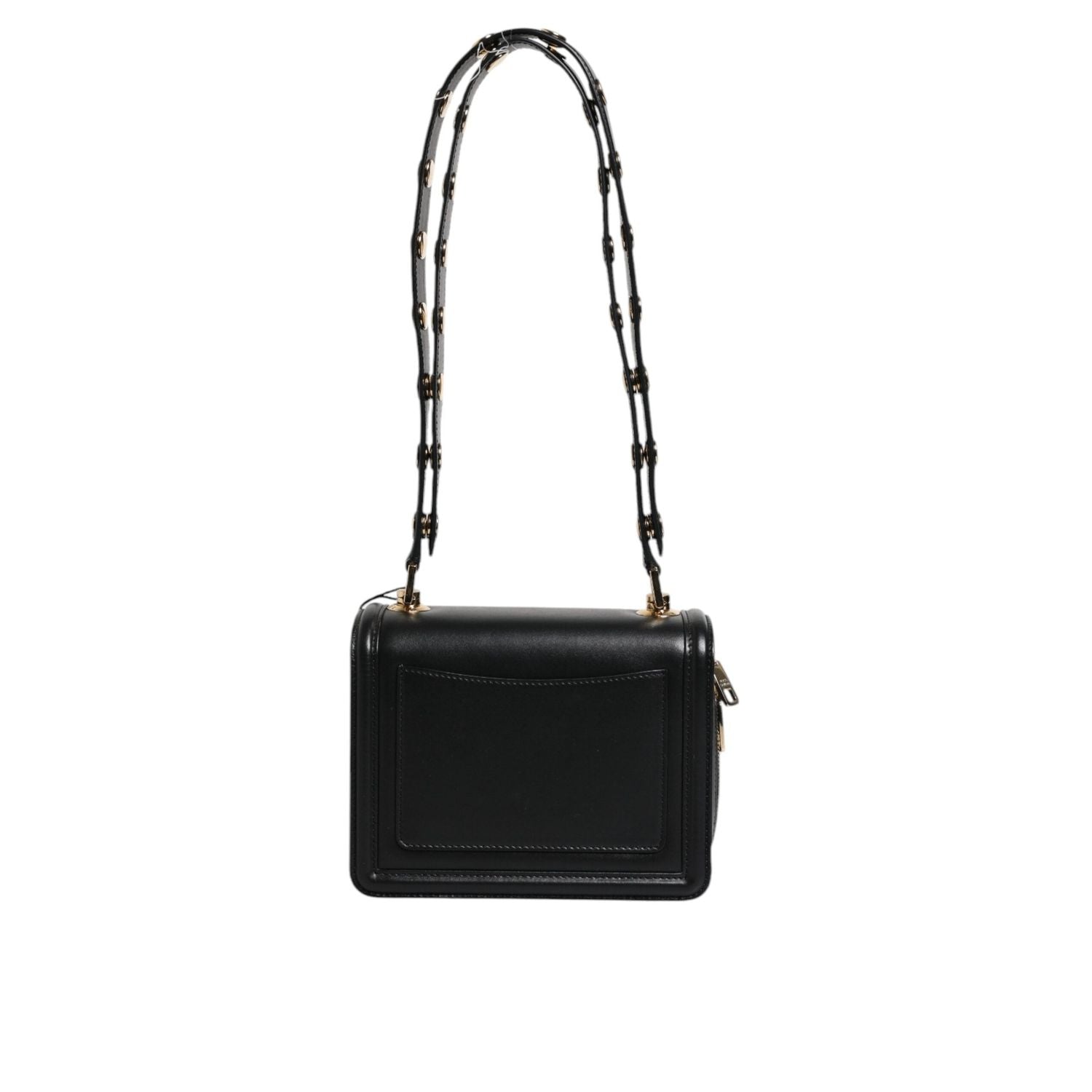 Front view with bag zipped and handles upright.